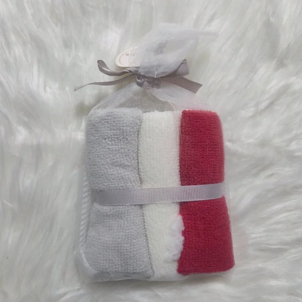 Set of 3 Kid's Washcloths